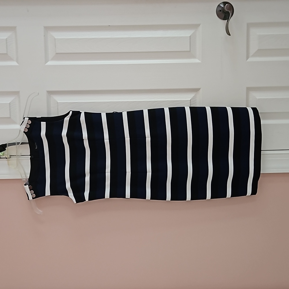 WHBM Black and Blue Dress